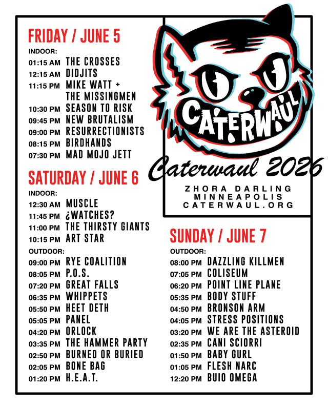 Caterwaul 2026